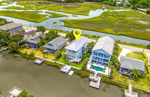 Litchfield by the Sea House | 5BR Litchfield Beach waterfront family golf wedding vacation early bird Discount