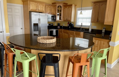 Ocean Isle Beach House | 5BR Luxury w/Pool, Ocean Views & Walk to Everything!