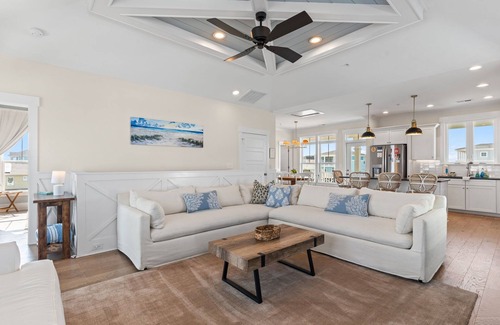 Oak Island House | 5BR Ocean/ICW Views | Pool | Putt-Putt | Golf Cart