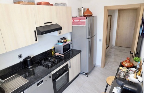 Ain Harrouda Apartment | 5mn from the beach, elegant relaxation apartment, Swimming pool, Playground, Park