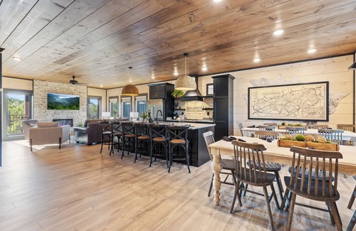 Sevierville Cabin | 6-Bed Cabin w/Indoor Pool & Game Room – Sleeps 22