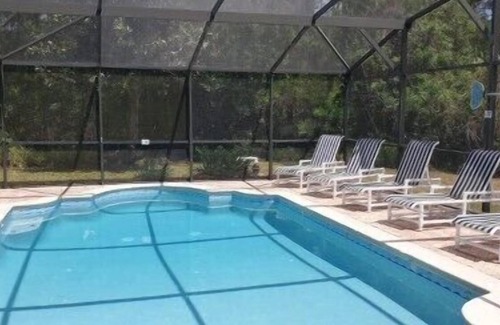 Orange Tree Villa | 6 bed near Disney, with conservation views and sun all day on extended deck
