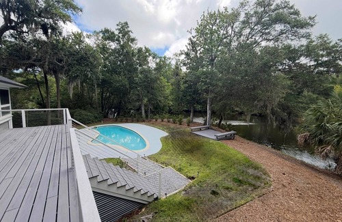 Palmetto Dunes House | 6 Bedroom Luxury Home with Private Pool in Hilton Head Island - Pets Welcome!