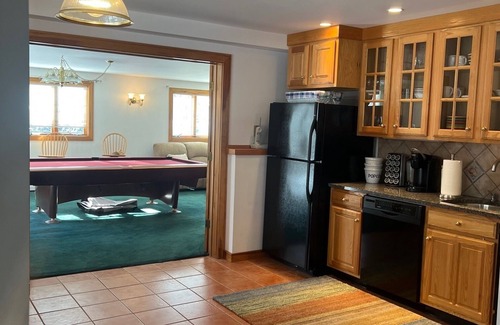 Stowe Area House | 6 Bedroom Stowe Chalet with Hot Tub, Game Room & Sauna! Picture perfect setting!