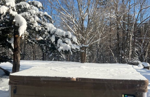 Stowe Area House | 6 Bedroom Stowe Chalet with Hot Tub, Game Room & Sauna! Picture perfect setting!