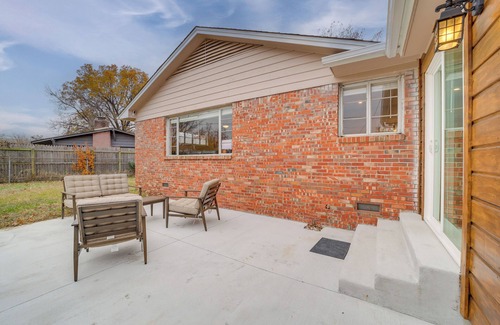 Tulsa House | 6 Mi to Dtwn: Dog-Friendly Home w/Yard in Tulsa