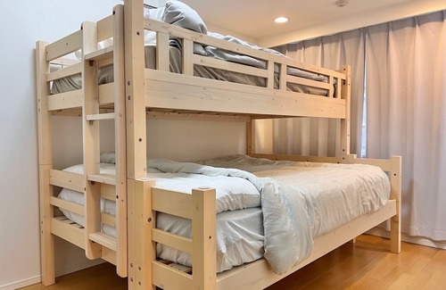 Asakusabashi Apartment | 6 min to JR Station/Up to 6 People/Direct Access to Airports/8 min to Akihabara