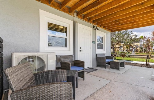 Matlacha Isles-Matlacha Shores Condo | 6 Person 1-Bedroom Condo with Waterview Patio Angel's Den - 6 Person 1-Bedroom Condo with Waterview Patio Angel