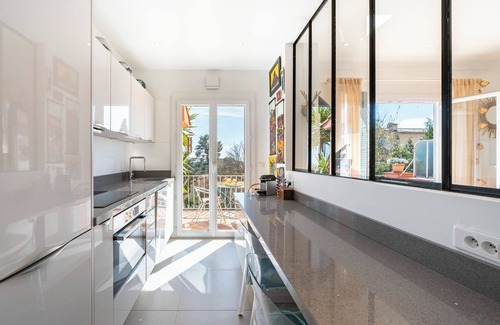 Vence Apartment | 60 m2 haven of peace sea overview