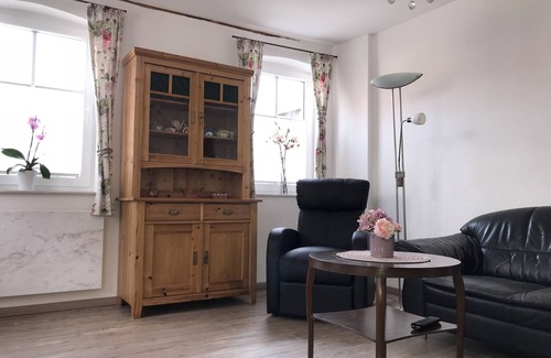Michelau Apartment | 60 sqm apartment on the ground floor with garden and courtyard for 2 people