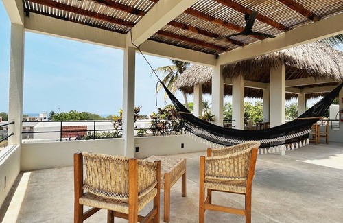 Brisas de Zicatela Apartment | 601 | Starlink | 2 min walk to beach
