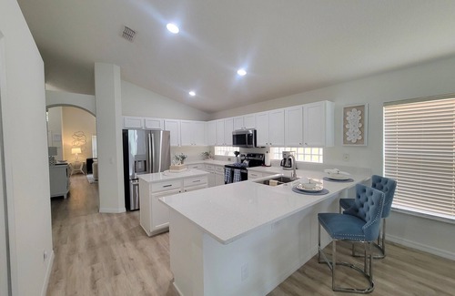 Watersong Villa | 654 -Newly Renovated 4-Brm Pool Home in Watersong:Game Room,Theater Room & More!