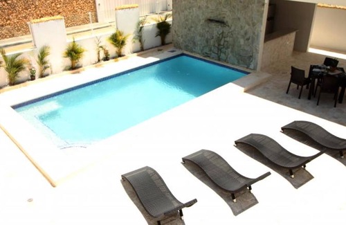 Cabarete Villa | 6BD oceanfront villa with pool, right on a long stretch of sandy beach