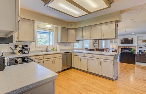 Briargate House | 6BR House w/Pool & Water Slide, HotTub, Peak View