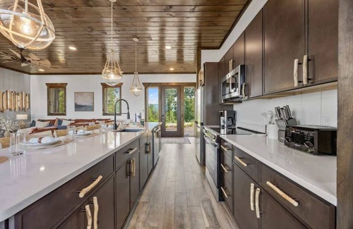 Sevierville Cabin | 6BR Lakeview Cabin/Indoor Pool/Tube Slide