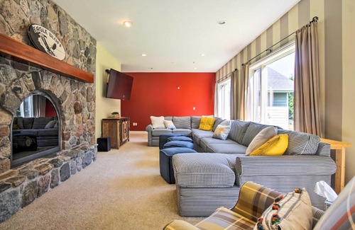 Ludington House | 7-Acre Coastal Michigan Home with Hot Tub and Sauna!