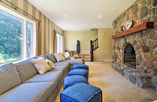 Ludington House | 7-Acre Coastal Michigan Home with Hot Tub and Sauna!