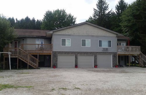 Norton Shores Apartment | 7 Bedrooms/3 Baths Apartment ~ On 5 Acres AC, WIFI, Pond For Fishing, Firepit