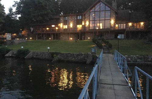Osage Beach House | 7 BR, 7 BA, Lakefront Estate, Private Pool and Dock - plus new pickleball court