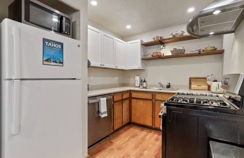 Tahoe Village Condo | 769 Tina Court · Tranquil 2BR Condo~WiFi~Deck~BBQ~Trails~Views!
