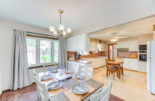 Brooklyn House | 8 Mi to Cleveland: Family Home w/Fenced Backyard!