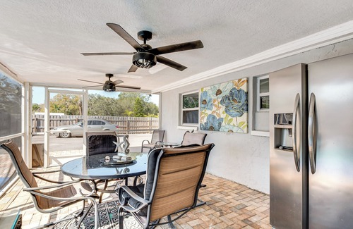 New Port Richey House | 8 Mi to Sunset Beach: Home w/Large Patio + Pool!