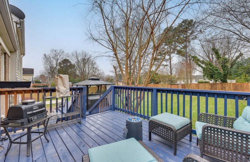 Charlotte House | 8 Mi to Uptown: Home w/Hot Tub in Charlotte!