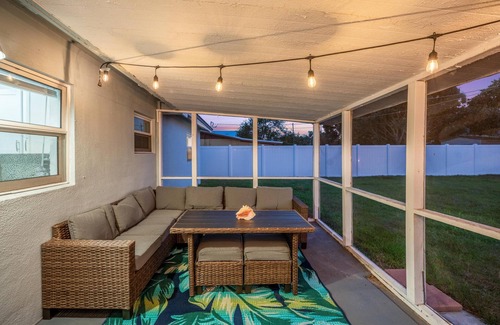 Jensen Beach House | 8 Minutes from numerous beaches, hot tub and beautiful fire pit
