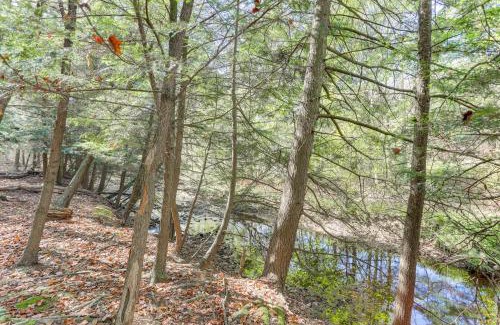 Marion Center House | 8 Private Acres Little Mahoning Creek Cabin!