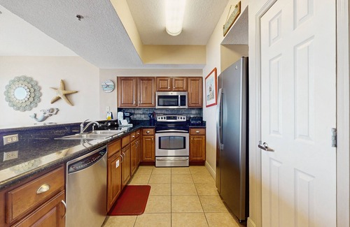 Miramar Beach Condo | 9th-floor ocean-view condo near beach with heated outdoor pool, gym, balcony