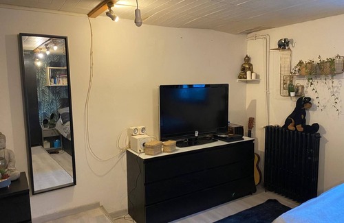 Carrieres-sur-Seine Apartment | A 15mn de Paris au Calme, Logement Tout Équipé Avec Jardin et lit Queen Size