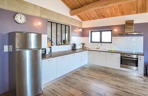 La Touche Apartment | A charming domicile with outdoor pool and spacious living area.