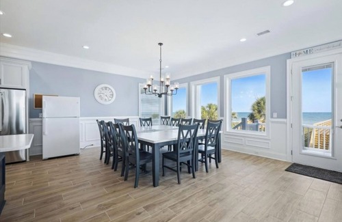 Cherry Grove Beach House | A Coastal Life *New Construction* Be One of the First to Enjoy this LUXURIOUS 8 Bedroom Ocean Front House in Cherry Grove