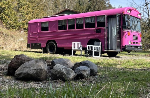 Sedro-Woolley House | A Cozy, Stylish Tiny Home in the Woods!