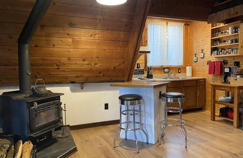 Grayling Cabin | A-Frame near Ausable River, also a great place for hunting and golf trips