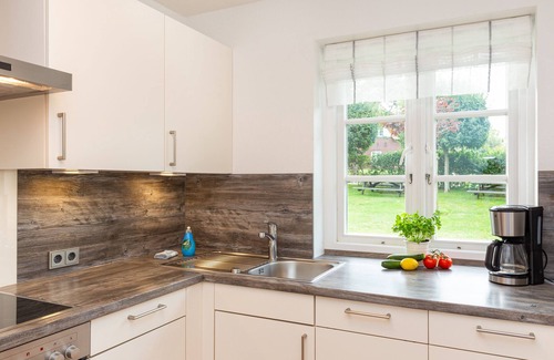 Norddorf Apartment | A huge apartment with garden in Norddorf and a great view over to the sea