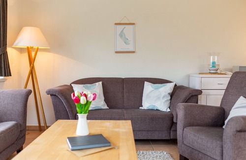 Norddorf Apartment | A huge apartment with garden in Norddorf and a great view over to the sea