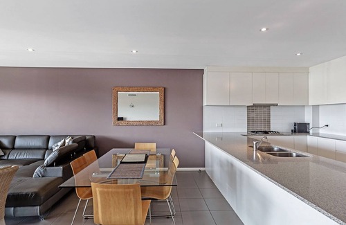 Fingal Bay Apartment | A modern, spacious penthouse with waterviews