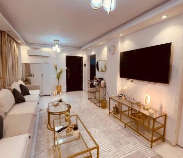 6th of October City Apartment | A New Cozy Residential With Garden For Rent In Degla Palms Compound, 6th of Octobe