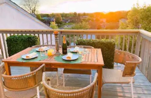 Frederick Condo | A newly renovated, pet-friendly Penthouse condo with private rooftop deck.