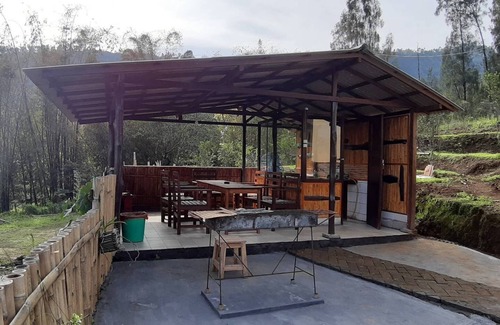 Ngadisari Apartment | A nice bedroom with a great mountain view , 15km from Bromo