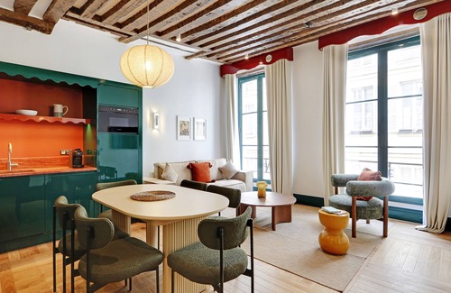 Quartier de la Monnaie Apartment | A Picturesque 2-BR/2-BA with Services in Saint-Germain - 2nd Floor