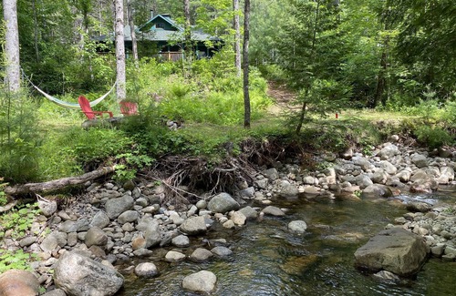 Elizabethtown Cottage | A quiet, private retreat along a babbling brook in the Adirondack High Peaks