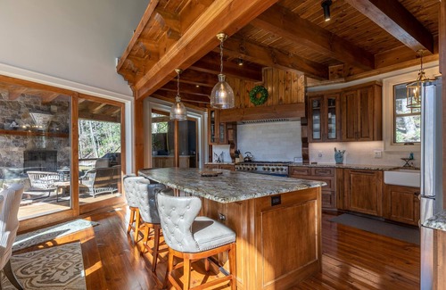Blowing Rock House | A Robins Nest Brand New Creekside Home with Hot Tub and Game Tables