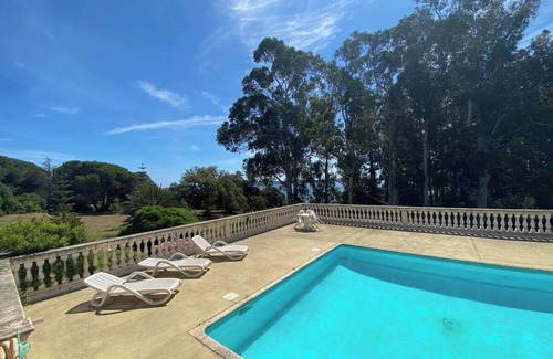 Aleria Apartment | A serene moment overlooking Diana pond