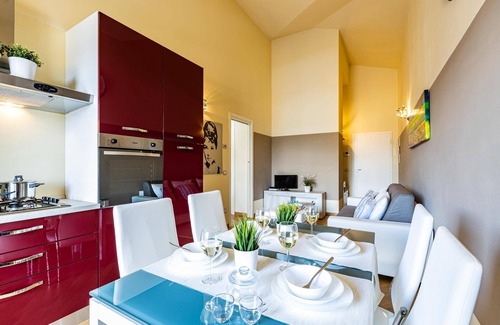 Lucca Historical Center Apartment | A stone's throw from the historic center, apartment with terrace.