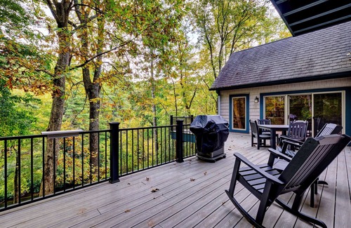 Sapphire House | A Story Book Setting on the Horsepasture River! - River Falls
