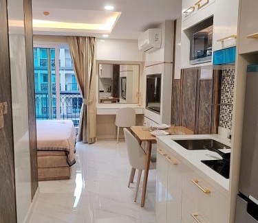 Nong Prue Apartment | A studios精致的漂亮的房间可做饭