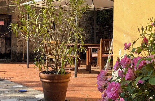 Villa Bascilica House | A stunning property with beautiful views across the valley towards Lucca