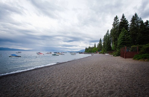 Sunnyside Cabin | A super cabin on Tahoe's West Shore with PRIVATE BEACH RIGHTS. Up against forest